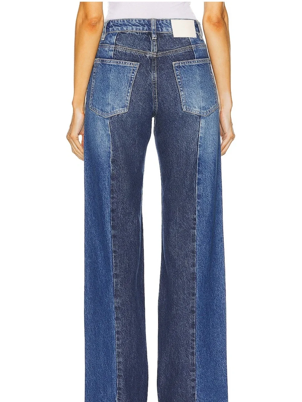 NEW! GRLFRND Vera Steamed Tonal Flare Jeans - Picture 2 of 3